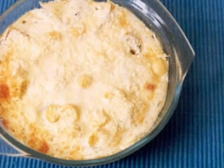 Abóbora ao Molho Branco Gratinada
