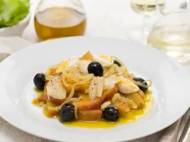 Bacalhau Desfiado ao Forno Saboroso