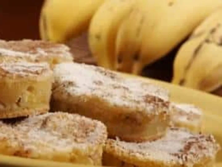 Bolo de Banana com Aveia