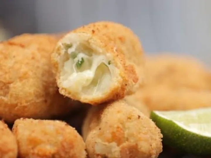 Croquete de Batata com Recheio de Cream Cheese