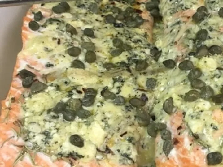 Salmão ao Creme de Gorgonzola