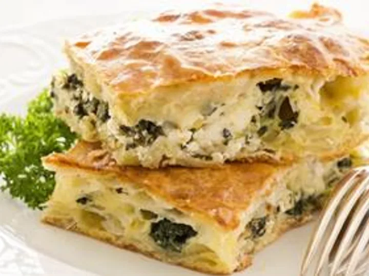 Torta de Rúcula e Tomate Seco