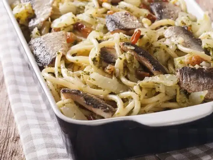 Macarrão com Sardinha