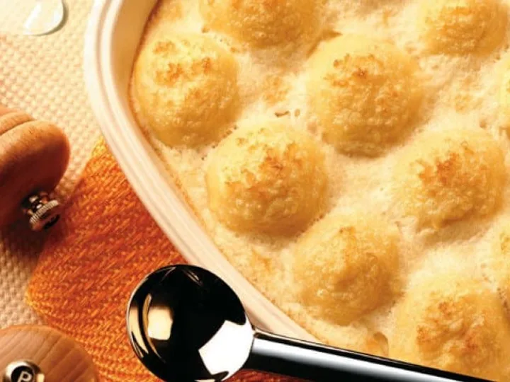 Batatas Nevadas com Atum