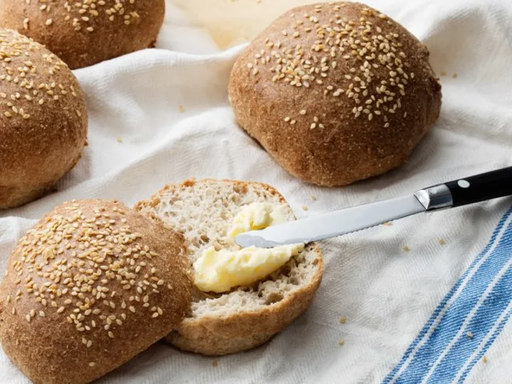 Pão De Hambúrguer Low-Carb