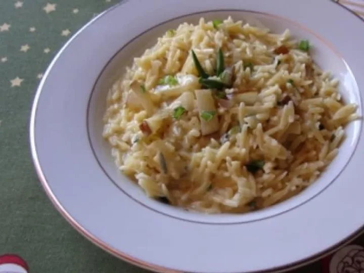 Risoto de Gorgonzola com Risone