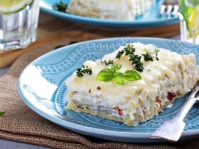 Receita de Lasanha de Queijo e Presunto Muito Rápida, enviada por Maria Cristina - Prazer à Mesa